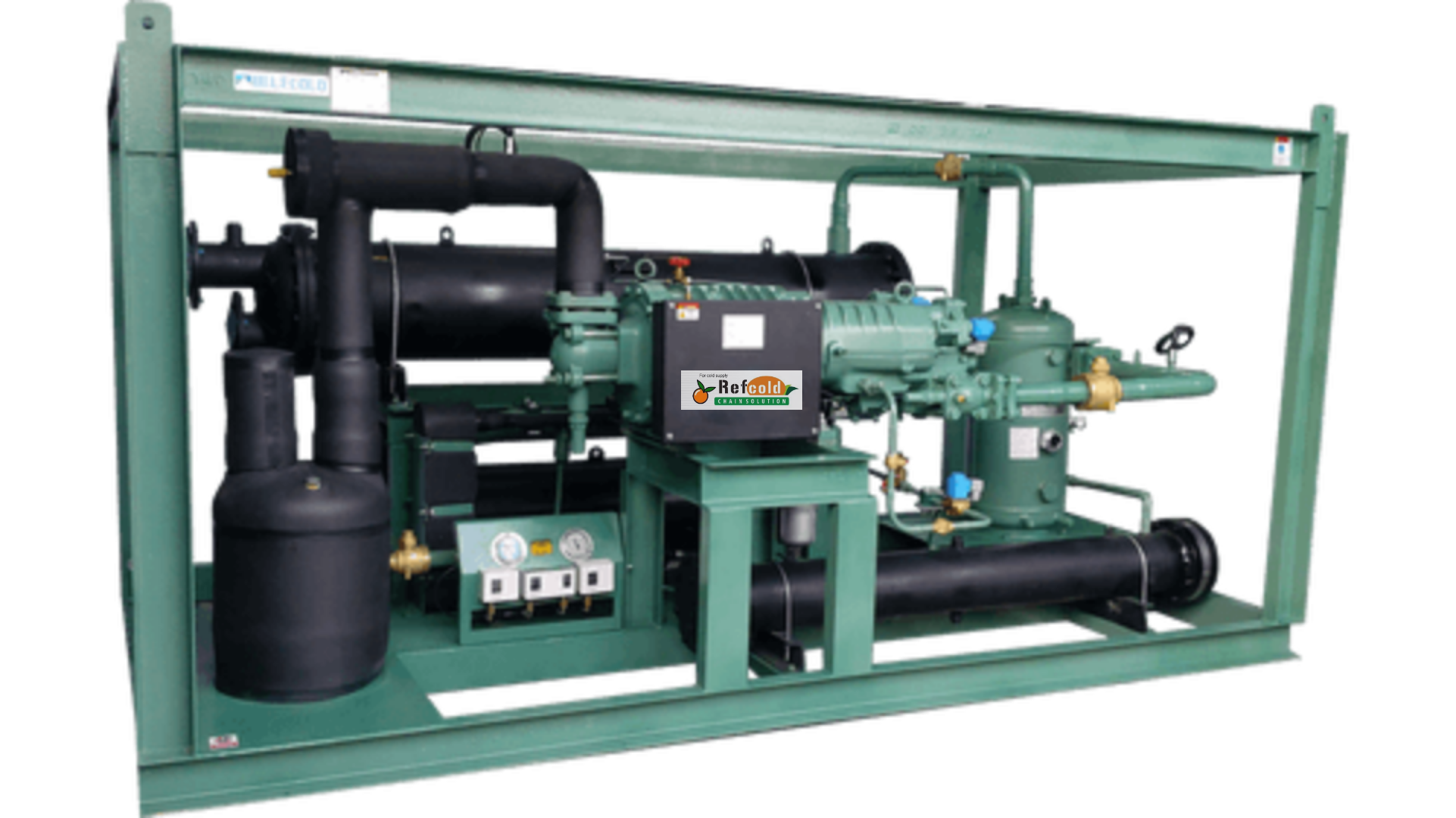 Screw refrigeration system